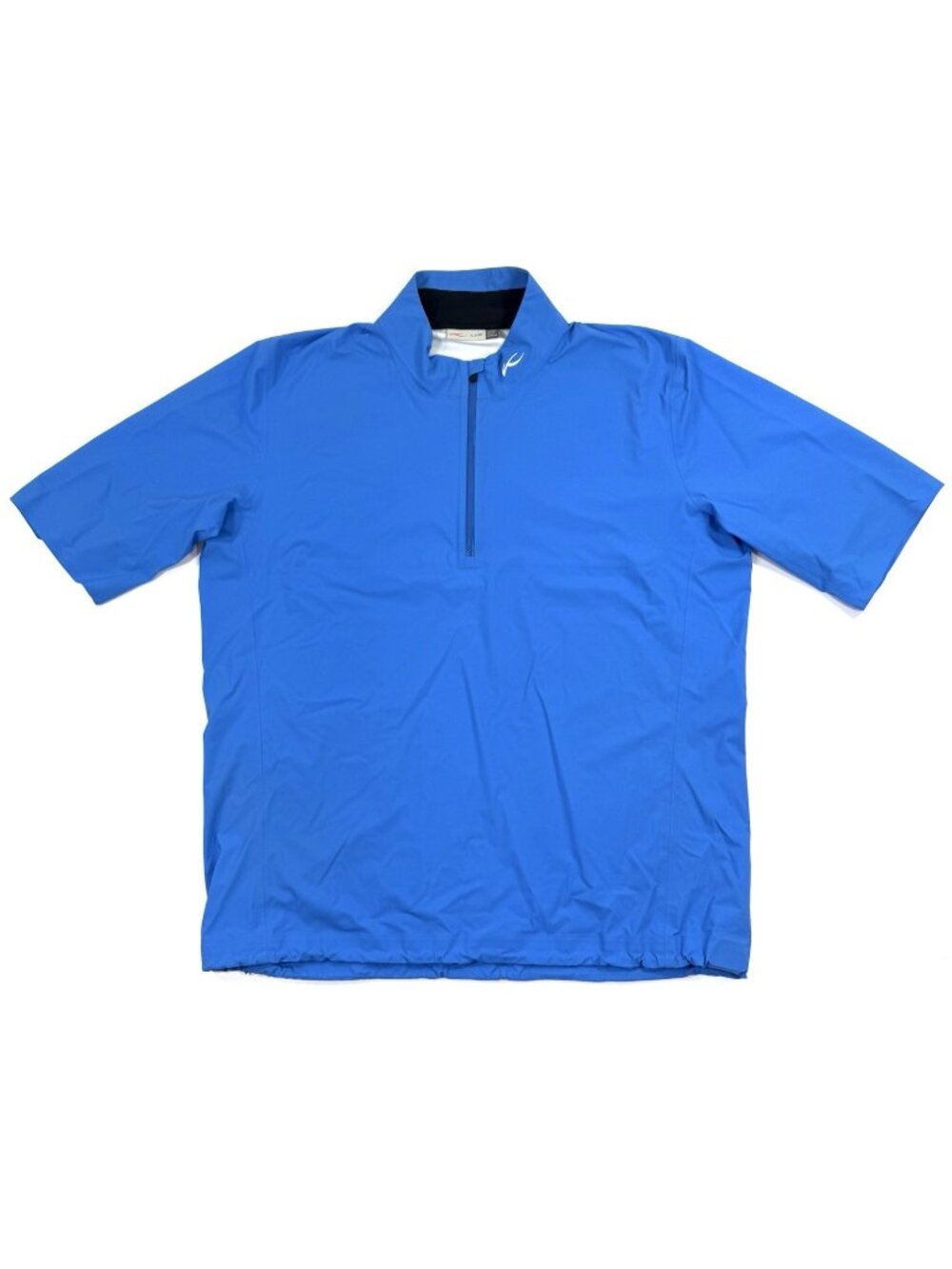 KJUS Mens Troyer Golf Rain Jacket Waterproof Windproof Packable Sz Medium SAMPLE
